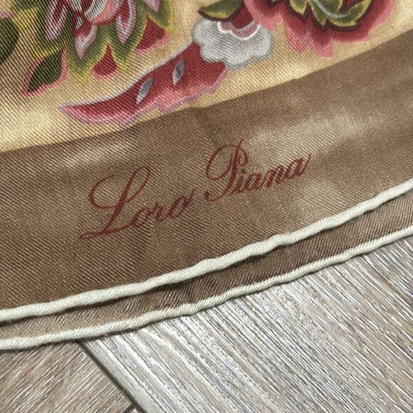 Loro Piana Silk & Cashmere Scarf - Picture 4 of 7